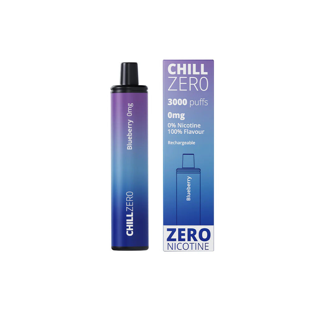 Blueberry 3000 Disposable by Chill Zero.