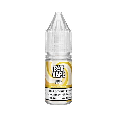 Creamy Tobacco Nic Salt by Bar Vape. - 10ml