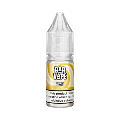 Creamy Tobacco Nic Salt by Bar Vape. - 10ml