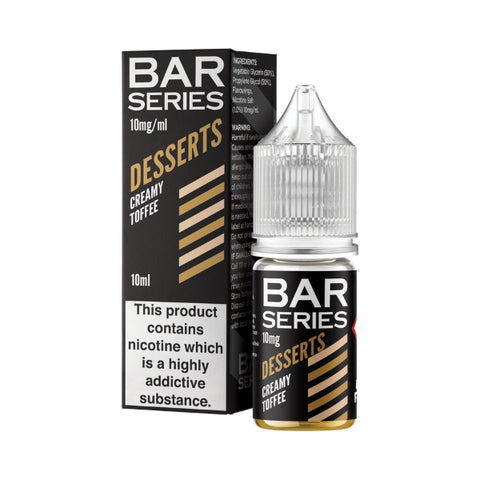 Creamy Toffee Nic Salt by Bar Series Desserts. - 10ml