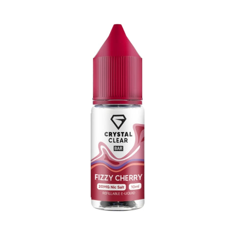 Fizzy Cherry Nic Salt by Crystal Clear Bar Salt. - 10ml