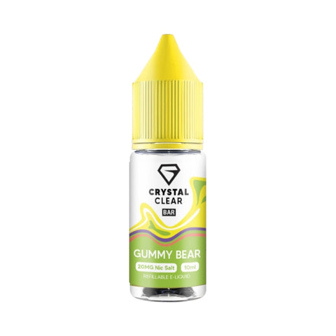 Gummy Bear Nic Salt by Crystal Clear Bar Salt. - 10ml