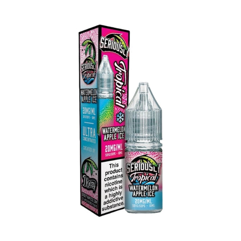 Watermelon Apple Ice Nic Salt by Seriously Tropical. - 10ml
