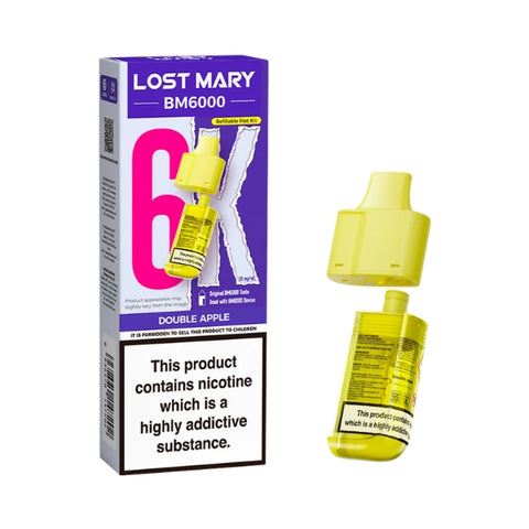 BM6000 Pod & Refill by Lost Mary. - New
