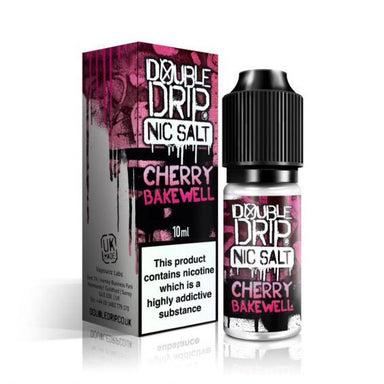 Cherry Bakewell Nic Salt by Double Drip. - 10ml-Supergood.