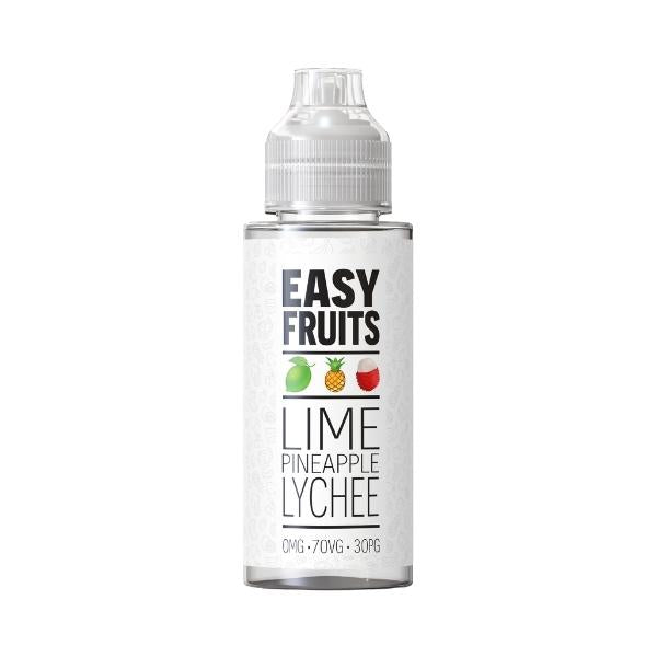 Lime Pineapple Lychee Shortfill by Easy Fruits. - 100ml-Supergood.
