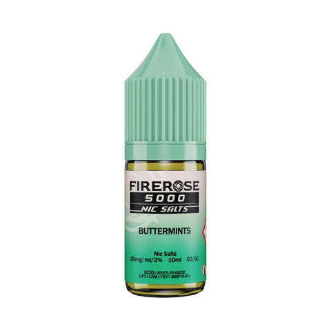 Elux Firerose 5000 V3 - Buttermints 10ml (Nic Salt) 20MG 10ml - 20MG
