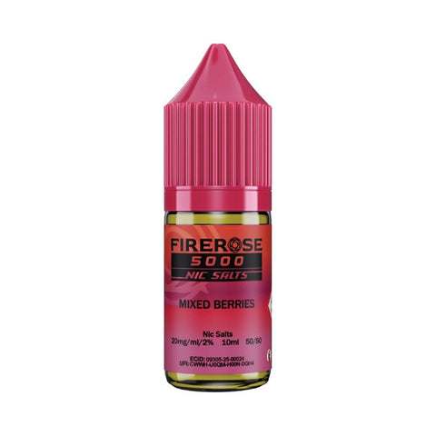 Elux Firerose 5000 V3 - Mixed Berries 10ml (Nic Salt) 20MG 10ml - 20MG