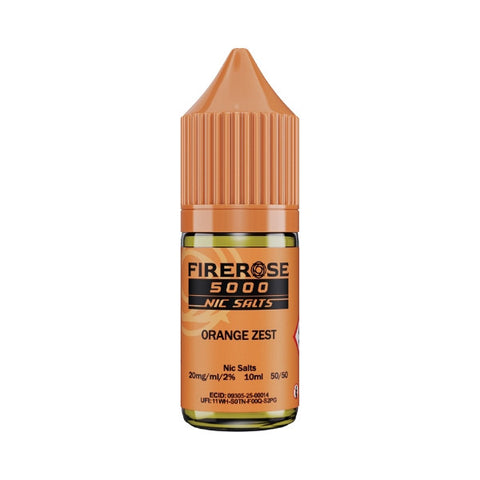 Elux Firerose 5000 V3 - Orange Zest 10ml (Nic Salt) 20MG 10ml - 20MG