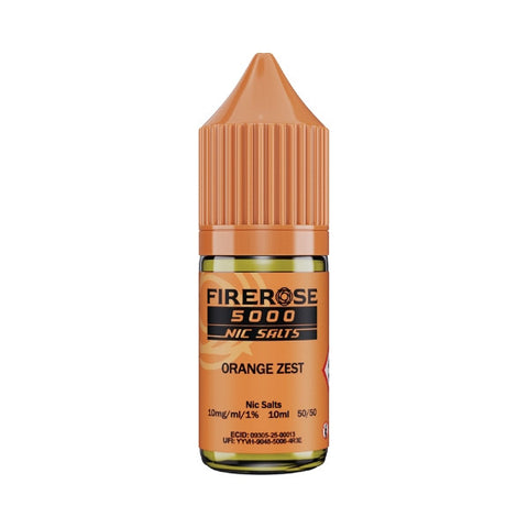 Elux Firerose 5000 V3 - Orange Zest 10ml (Nic Salt) 10MG 10ml - 10MG