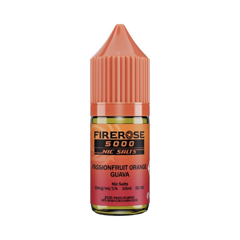 Elux Firerose 5000 V3 - Passionfruit Orange Guava 10ml (Nic Salt)