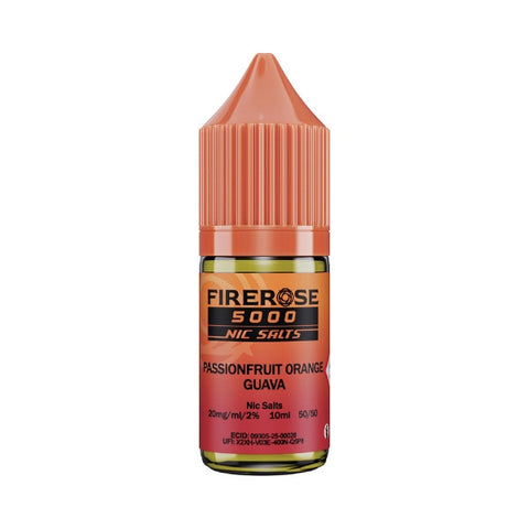 Elux Firerose 5000 V3 - Passionfruit Orange Guava 10ml (Nic Salt) 20MG 10ml - 20MG