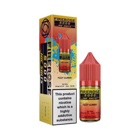 Fizzy Gummy Nic Salt by Elux Firerose 5000. - 10ml