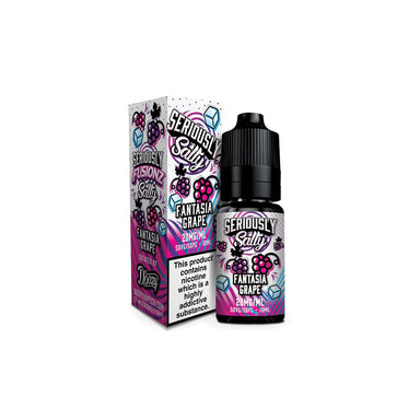 Fantasia Grape Nic Salt by Seriously Fuzions Salty. - 10ml-Supergood.