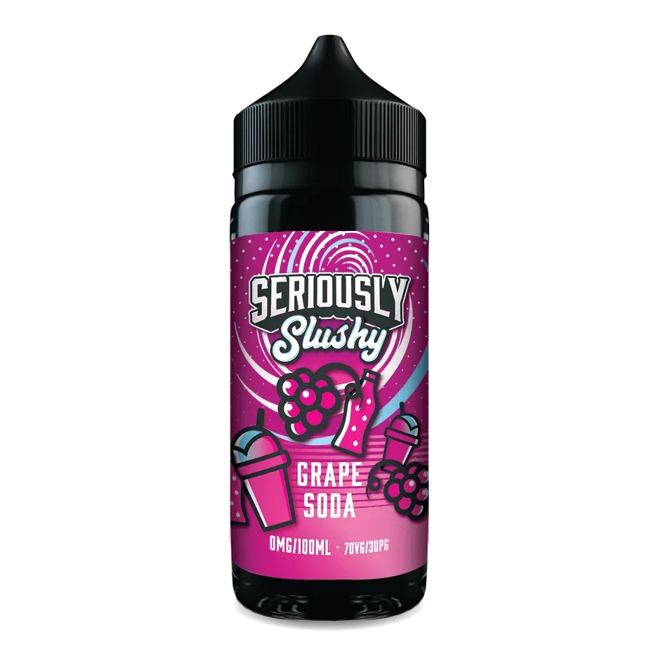 Grape Soda Shortfill by Seriously Slushy. - 100ml-Supergood.