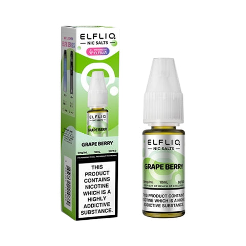 Grape Berry Nic Salt by Elfliq.  - 10ml