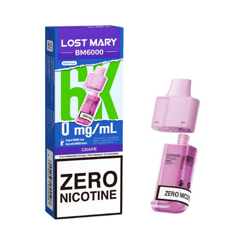 BM6000 Pod & Refill by Lost Mary. - New