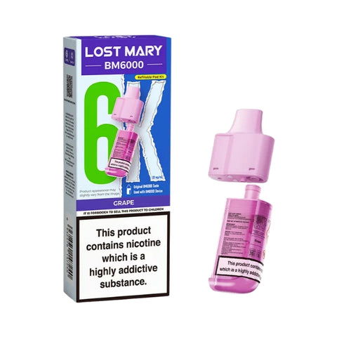 BM6000 Replacement Pod by Lost Mary.
