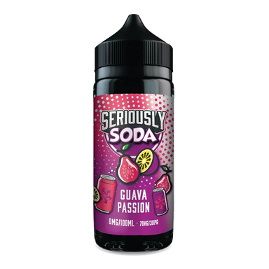 Guava Passion Shortfill by Seriously Sodas. - 100ml-Supergood.