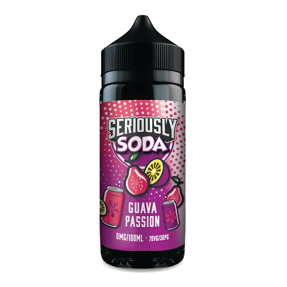 Guava Passion Shortfill by Seriously Sodas. - 100ml-Supergood.