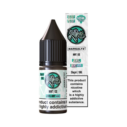Jewel Mint On Ice Nic Salt by Ruthless Bar Saltz. - 10ml