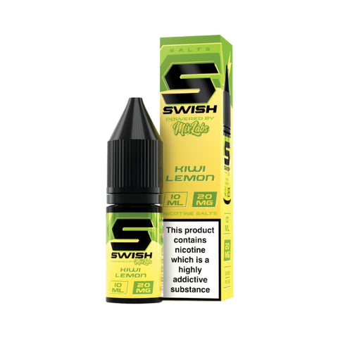 Kiwi Lemon Nic Salt by Swish X Mix Labs. - 10ml
