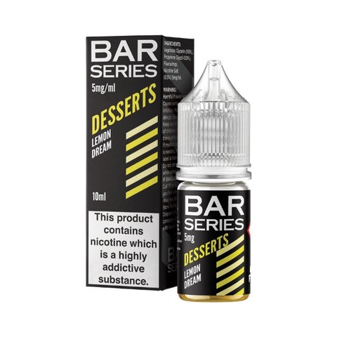 Lemon Dream Nic Salt by Bar Series Desserts. - 10ml