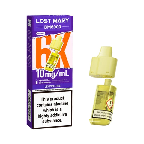 BM6000 Pod & Refill by Lost Mary. - New