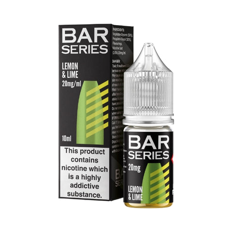 Lemon & Lime Nic Salt by Bar Series Core. - 10ml