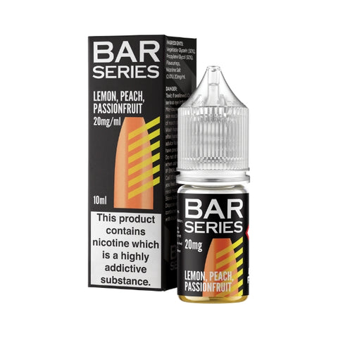 Lemon, Peach, Passionfruit Nic Salt by Bar Series Core. - 10ml