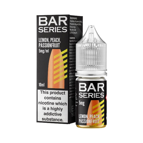 Lemon, Peach, Passionfruit Nic Salt by Bar Series Core. - 10ml