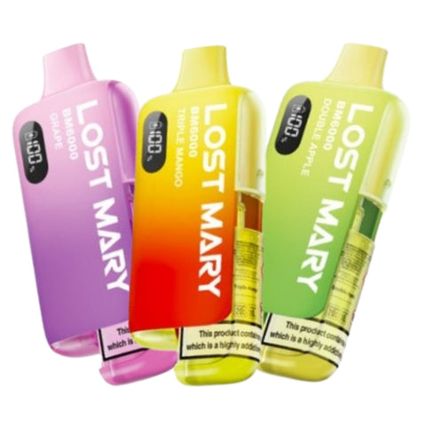 BM6000 Pre Filled Pod Kit by Lost Mary. - New