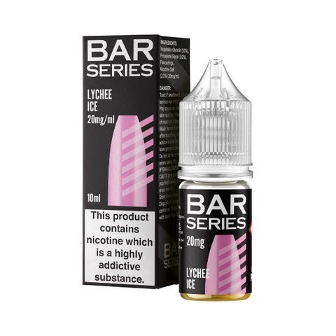 Lychee Ice Nic Salt by Bar Series Core. - 10ml