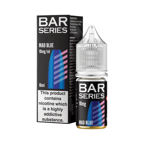Mad Blue Nic Salt by Bar Series Core. - 10ml