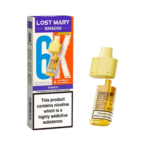 BM6000 Replacement Pod by Lost Mary.