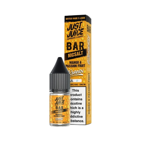 Mango & Passion Fruit by Just Juice Reborn. - 10ml