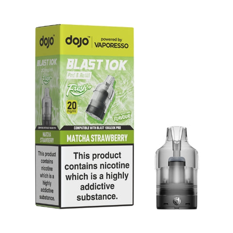 DOJO BLAST 10K Fresh Prefilled Pod by Vaporesso.
