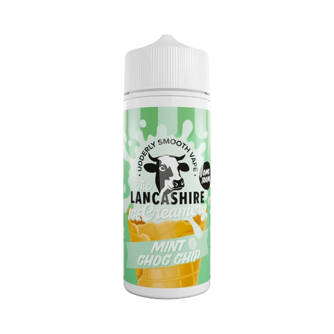 Mint Choc Chip Shortfill by The Lancashire Ice Creamery. - 100ml
