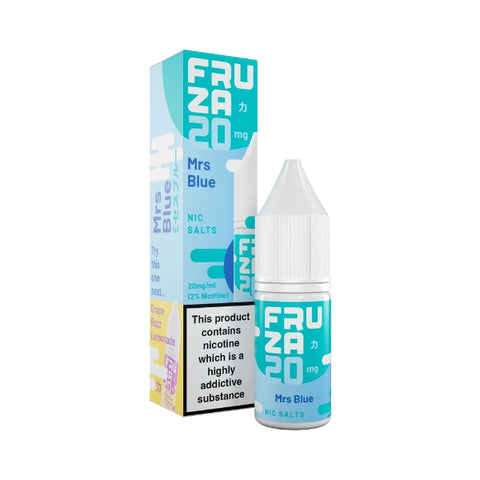 Mrs Blue Nic Salt by Fruza.  - 10ml