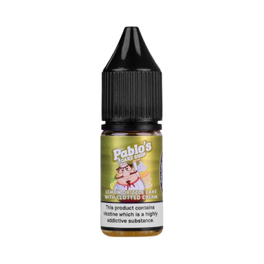 Lemon Drizzle Cake with Clotted Cream Nic Salt by Pablo's Cake Shop. - 10ml-Supergood.