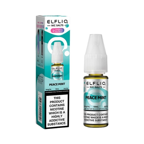 Peace Mint Nic Salt by Elfliq.  - 10ml