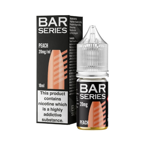 Peach Nic Salt by Bar Series Core. - 10ml