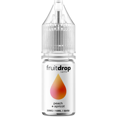 Peach Apricot Nic Salt by Fruit Drop. - 10ml-Supergood.