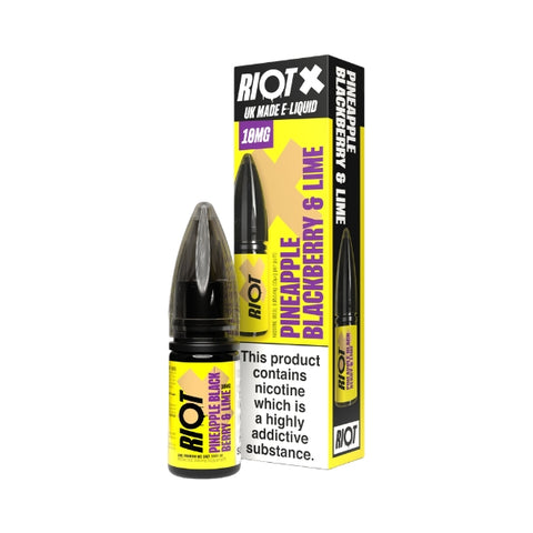Pineapple Blackberry & Lime Nic Salt by Riot X. - 10ml