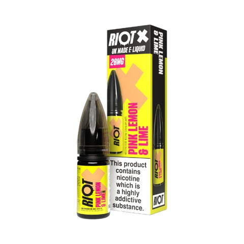 Pink Lemon & Lime Nic Salt by Riot X. - 10ml