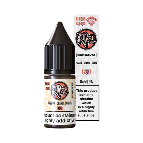 POG Nic Salt by Ruthless Bar Saltz. - 10ml
