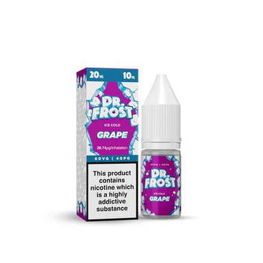 Grape Ice Nic Salt by Dr Frost. - 10ml-Supergood.