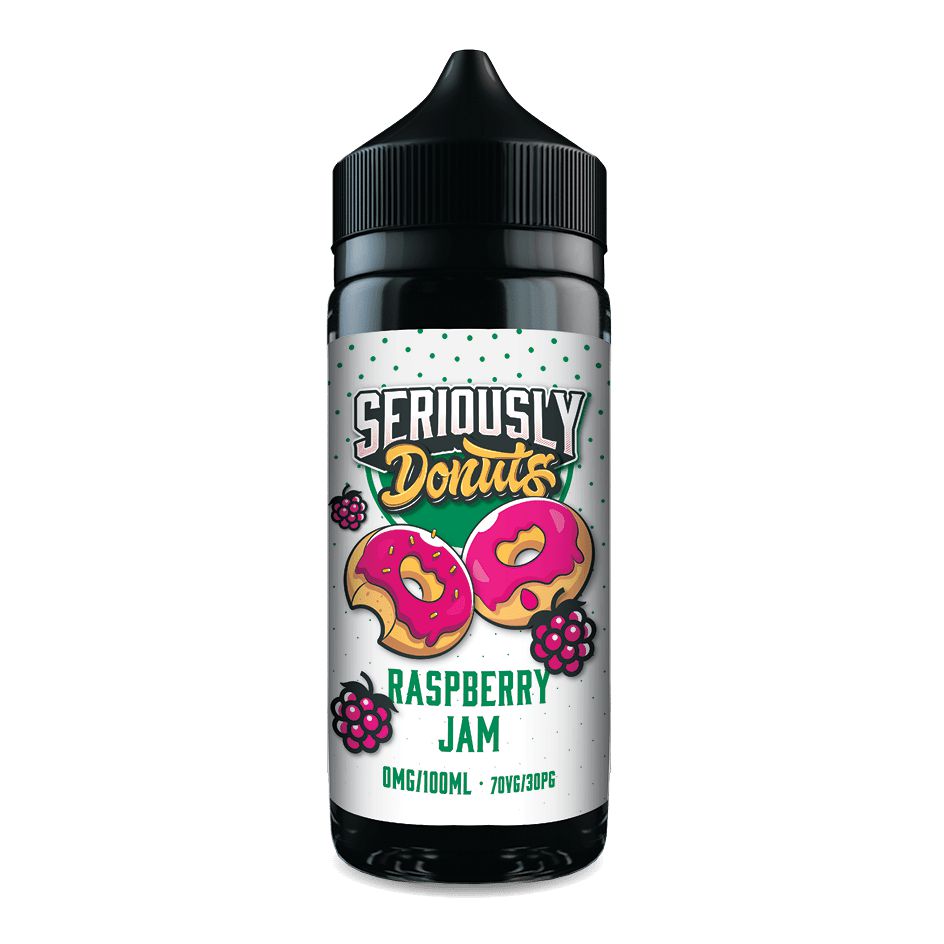 Raspberry Jam Shortfill by Seriously Donuts. - 100ml-Supergood.