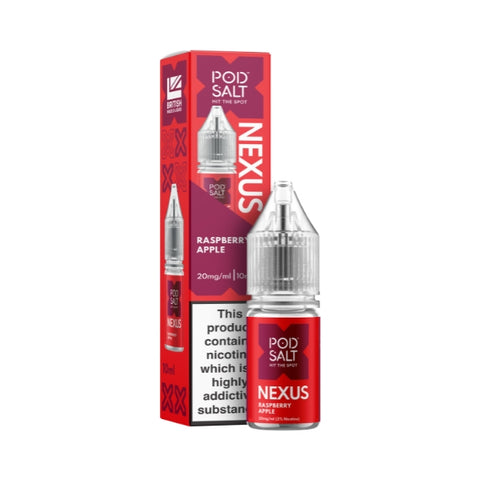 Raspberry Apple Nic Salt by Pod Salt Nexus. - 10ml