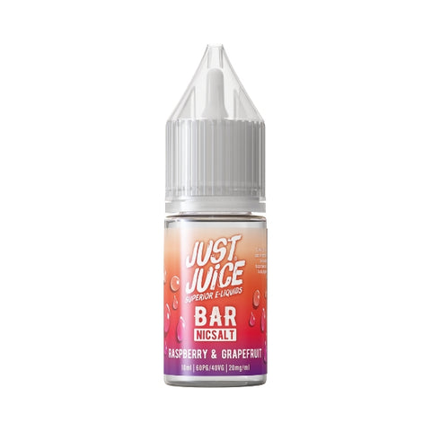 Raspberry & Grapefruit Nic Salt by Just Juice Bar. - 10ml